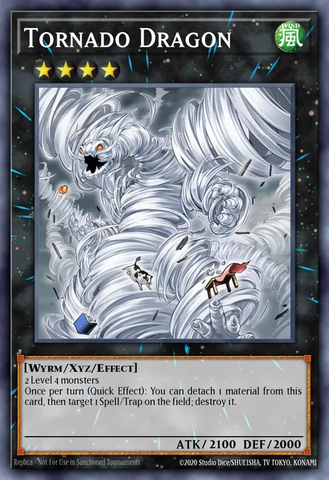 Tornado Dragon trading card