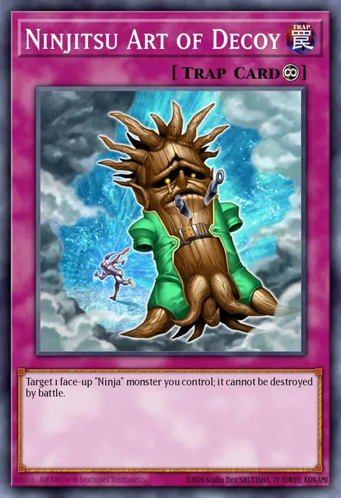 Ninjitsu Art of Decoy trading card