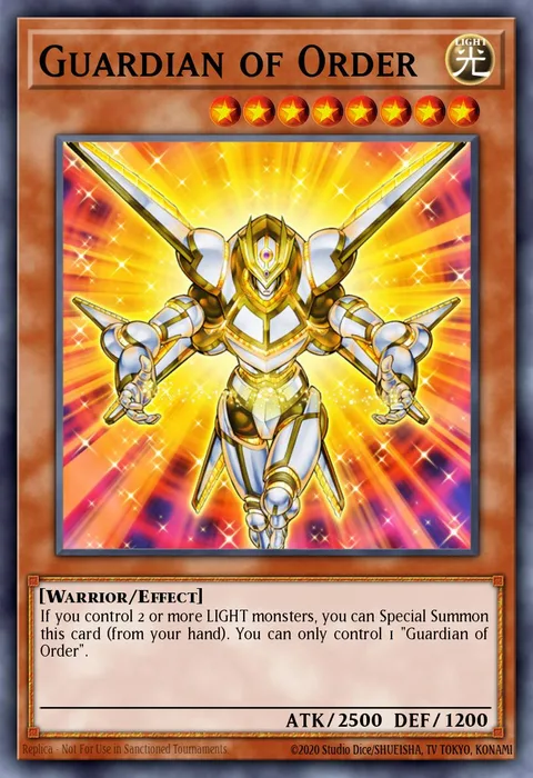 Guardian of Order trading card
