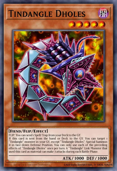 Tindangle Dholes trading card