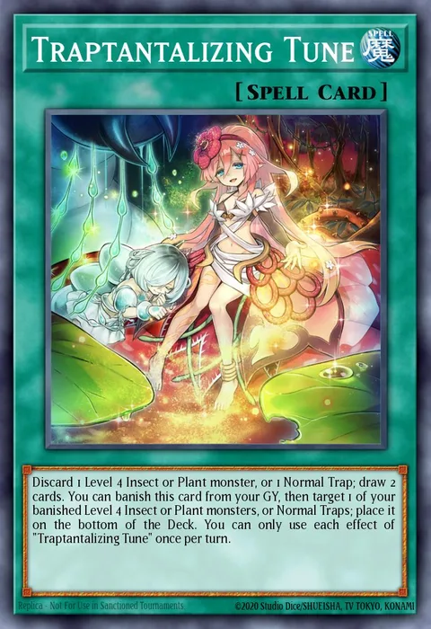 Traptantalizing Tune trading card