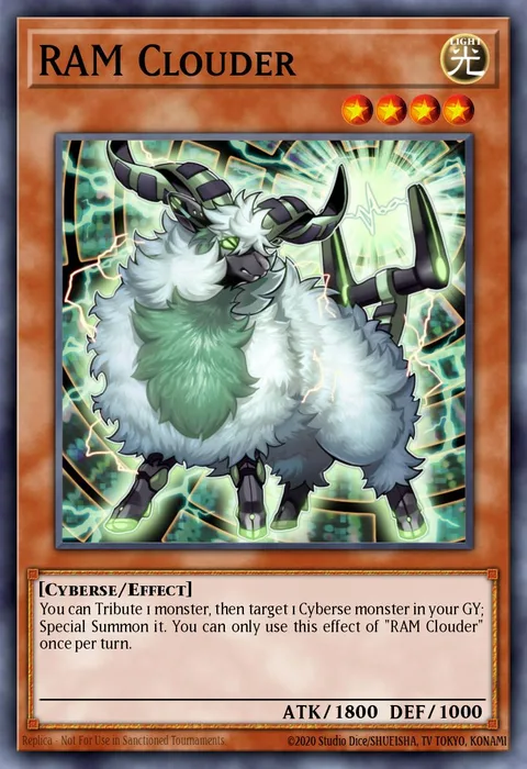 RAM Clouder trading card