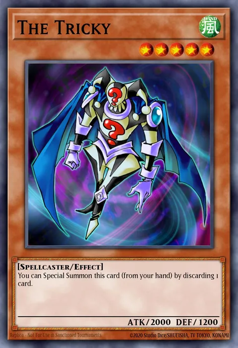 The Tricky trading card