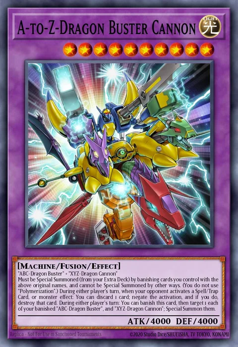 A-to-Z-Dragon Buster Cannon trading card