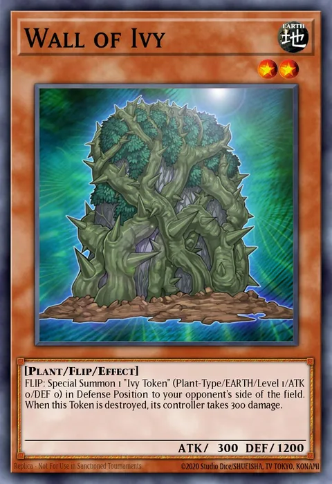 Wall of Ivy trading card