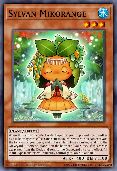 Sylvan Mikorange trading card