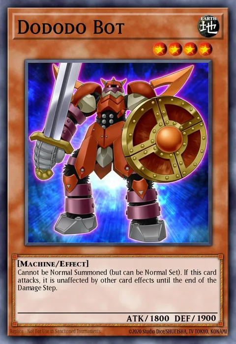 Dododo Bot trading card