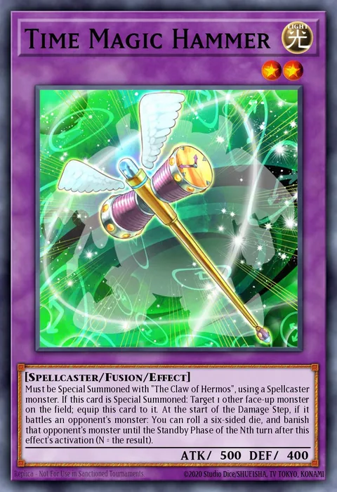 Time Magic Hammer trading card