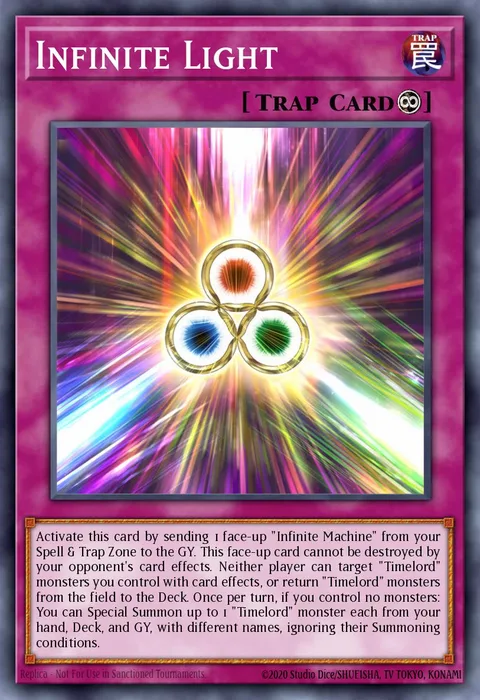 Infinite Light trading card
