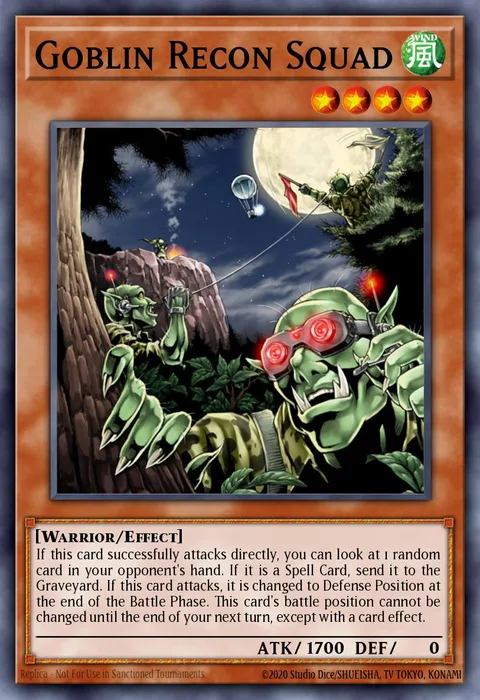 Goblin Recon Squad trading card