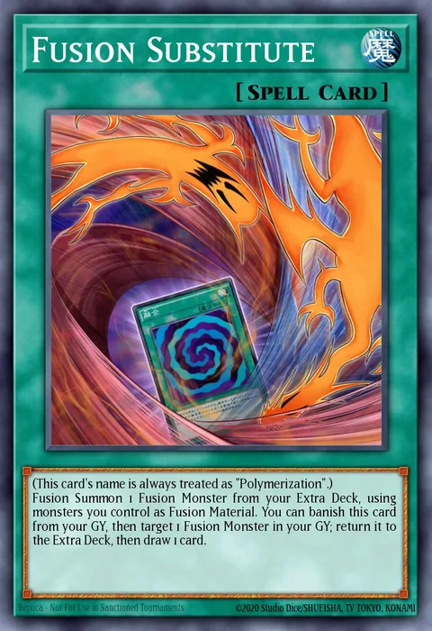 Fusion Substitute trading card