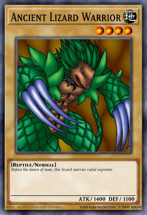 Ancient Lizard Warrior trading card
