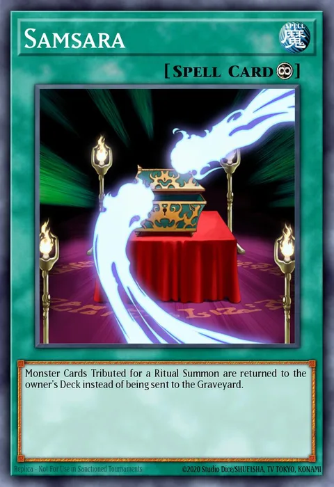 Samsara trading card
