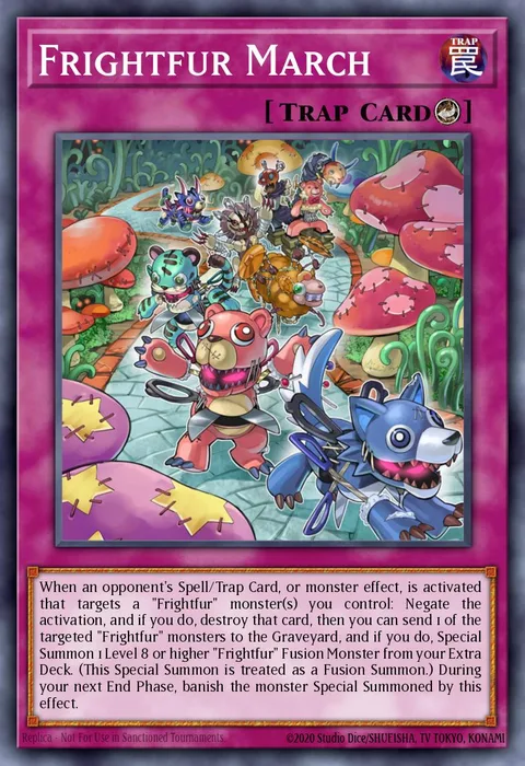 Frightfur March trading card