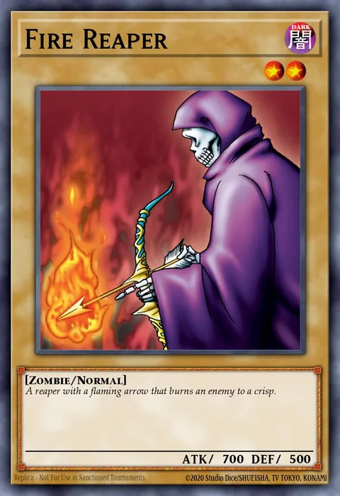 Fire Reaper trading card