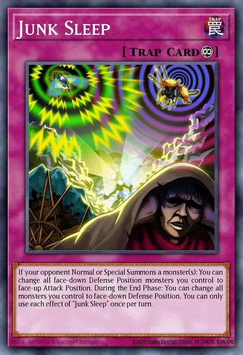 Junk Sleep trading card