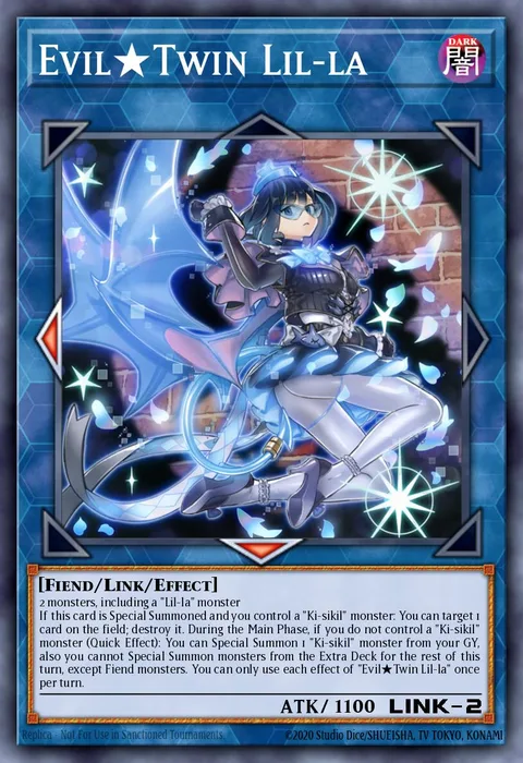 Evil★Twin Lil-la trading card