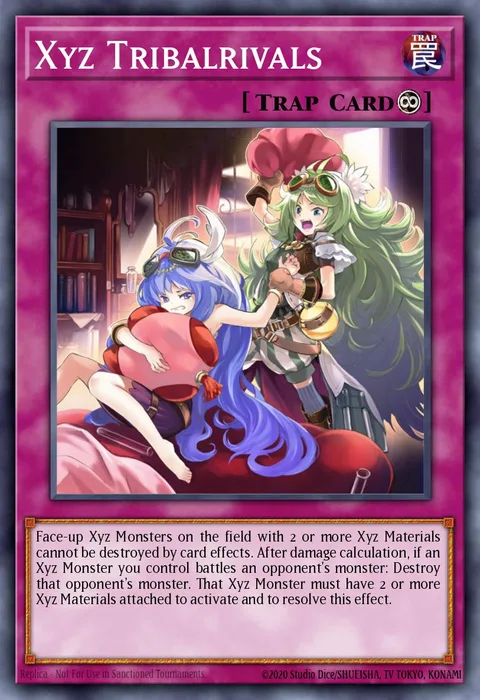 Xyz Tribalrivals trading card