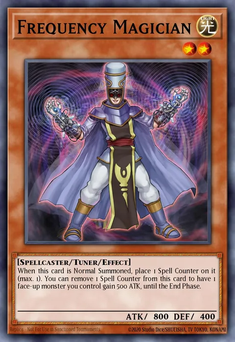 Frequency Magician trading card