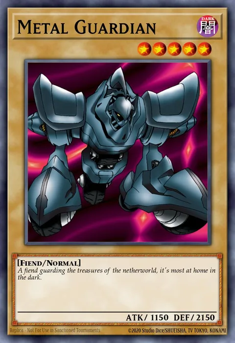 Metal Guardian trading card