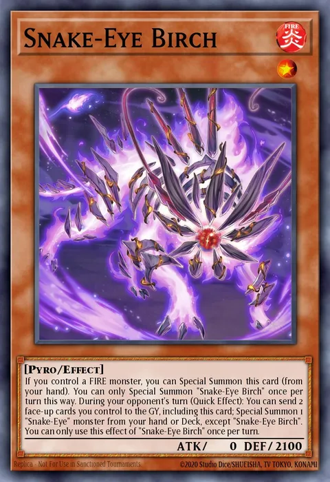 Snake-Eye Birch trading card