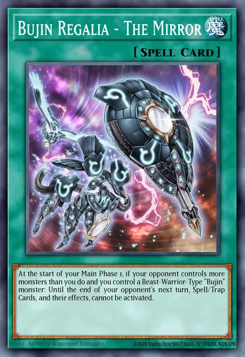 Bujin Regalia - The Mirror trading card