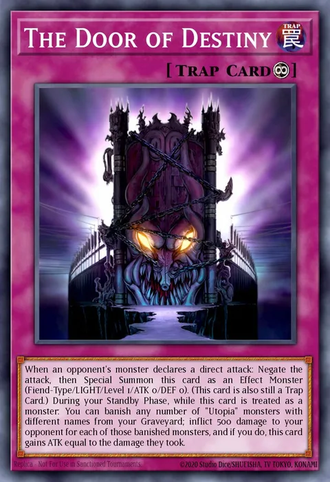 The Door of Destiny trading card