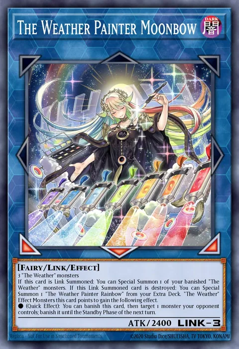 The Weather Painter Moonbow trading card
