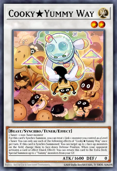 Cooky★Yummy Way trading card