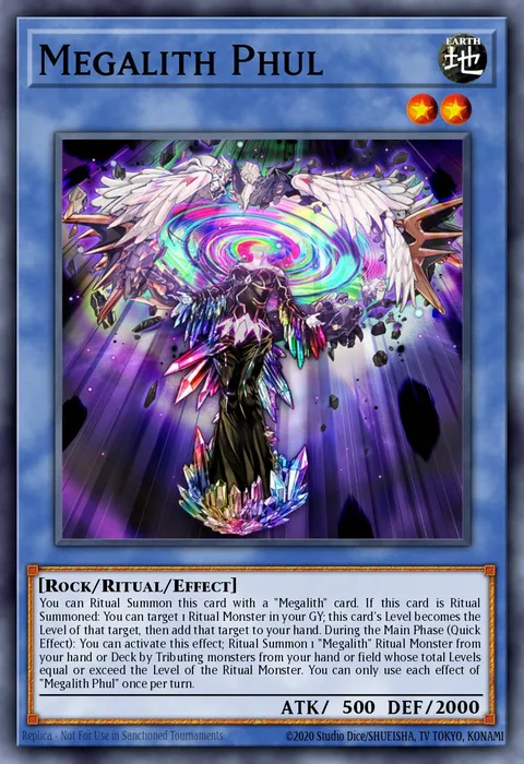 Megalith Phul trading card