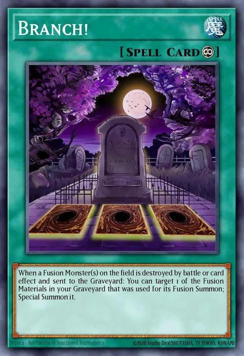 Branch! trading card