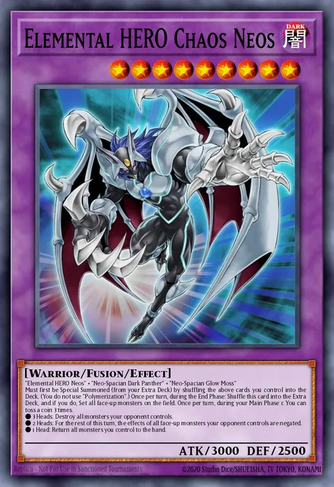 Elemental HERO Chaos Neos trading card