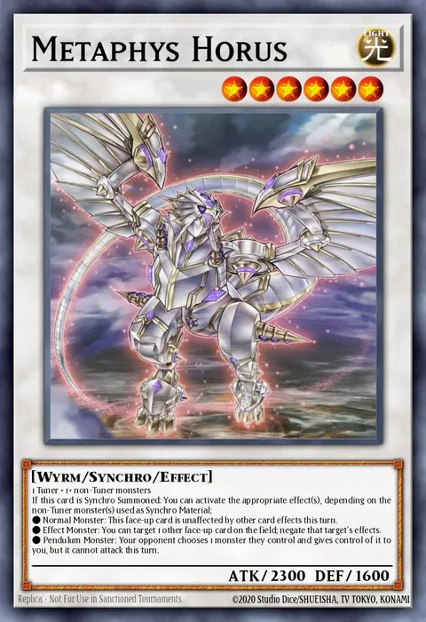 Metaphys Horus trading card