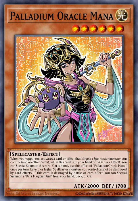 Palladium Oracle Mana trading card
