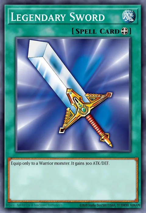Legendary Sword trading card