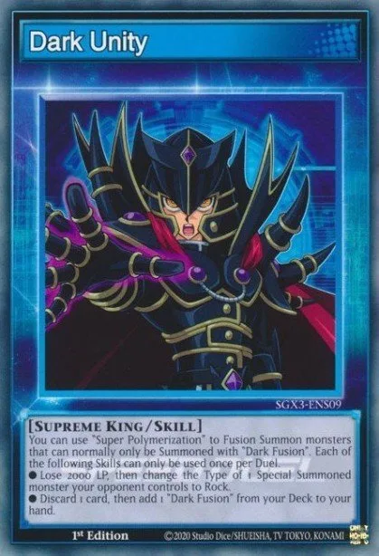 Dark Unity trading card