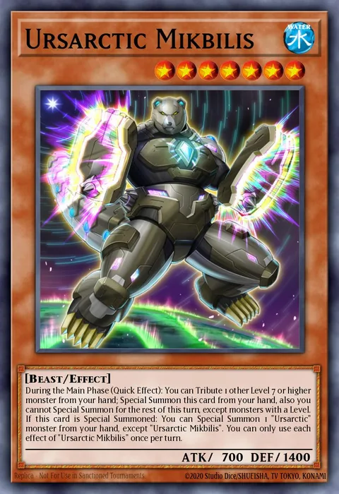 Ursarctic Mikbilis trading card