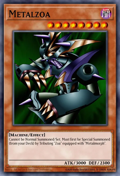 Metalzoa trading card
