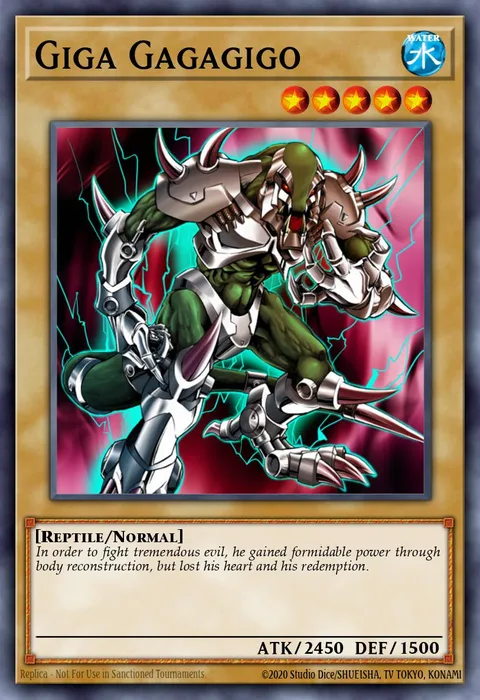 Giga Gagagigo trading card