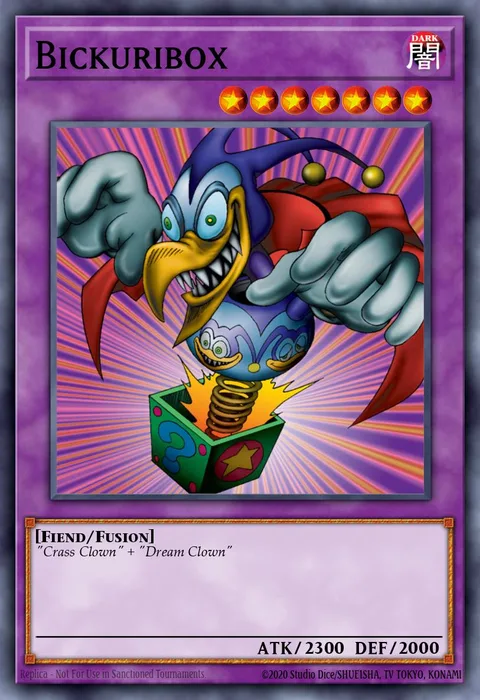 Bickuribox trading card