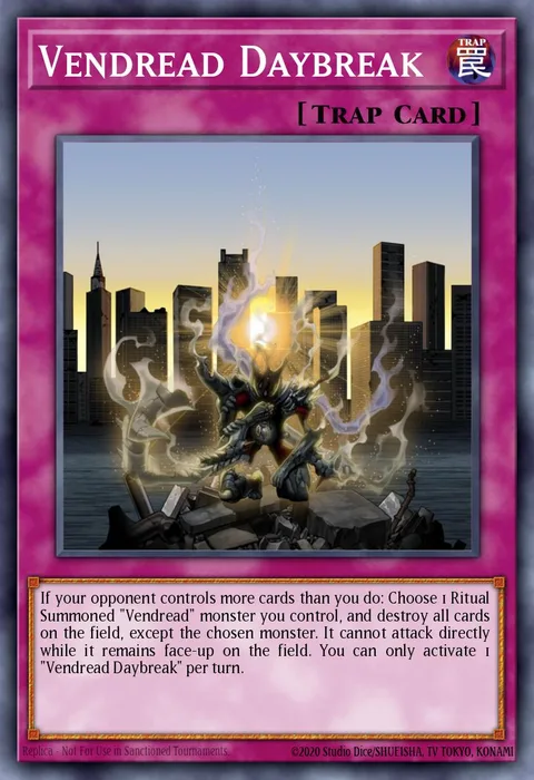 Vendread Daybreak trading card