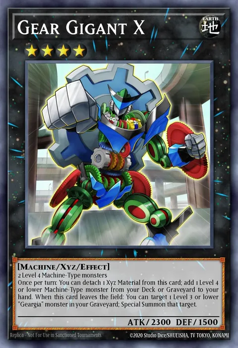 Gear Gigant X trading card