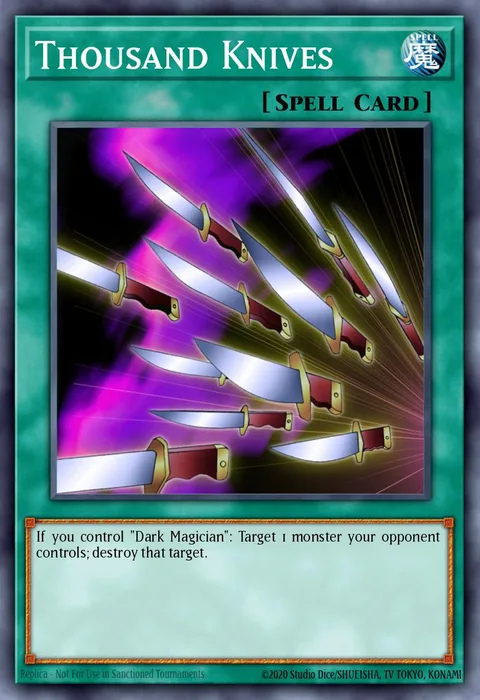 Thousand Knives trading card