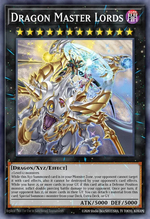 Dragon Master Lords trading card