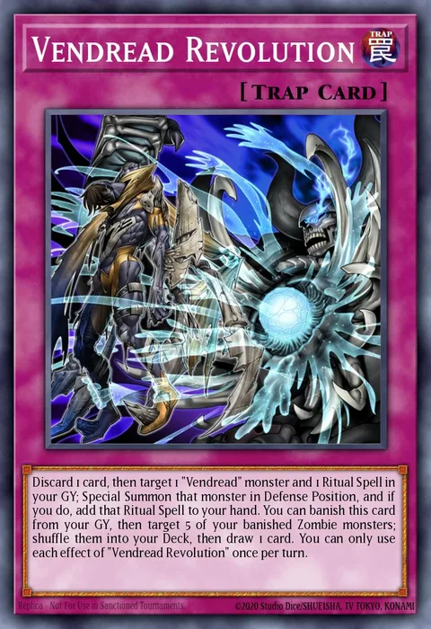 Vendread Revolution trading card