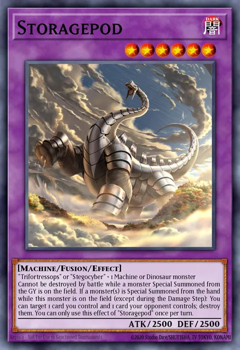 Storagepod trading card