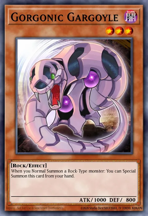 Gorgonic Gargoyle trading card
