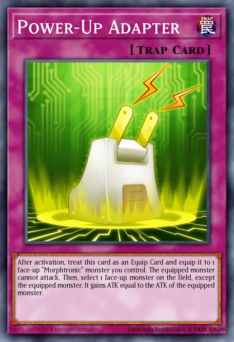 Power-Up Adapter trading card