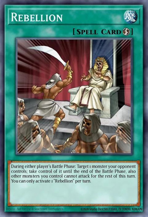 Rebellion trading card