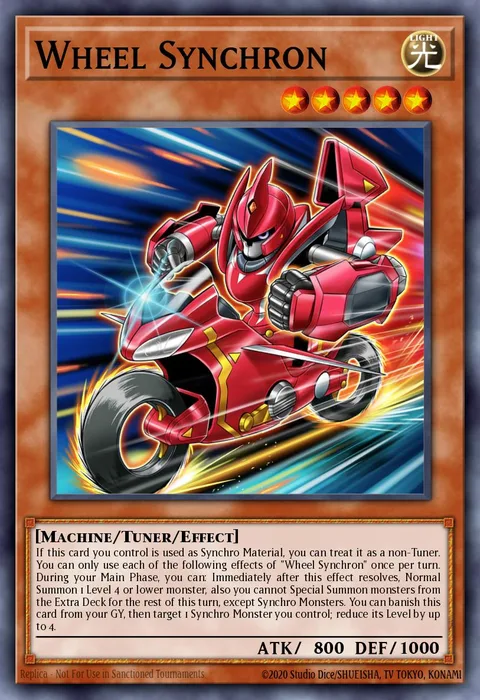 Wheel Synchron trading card